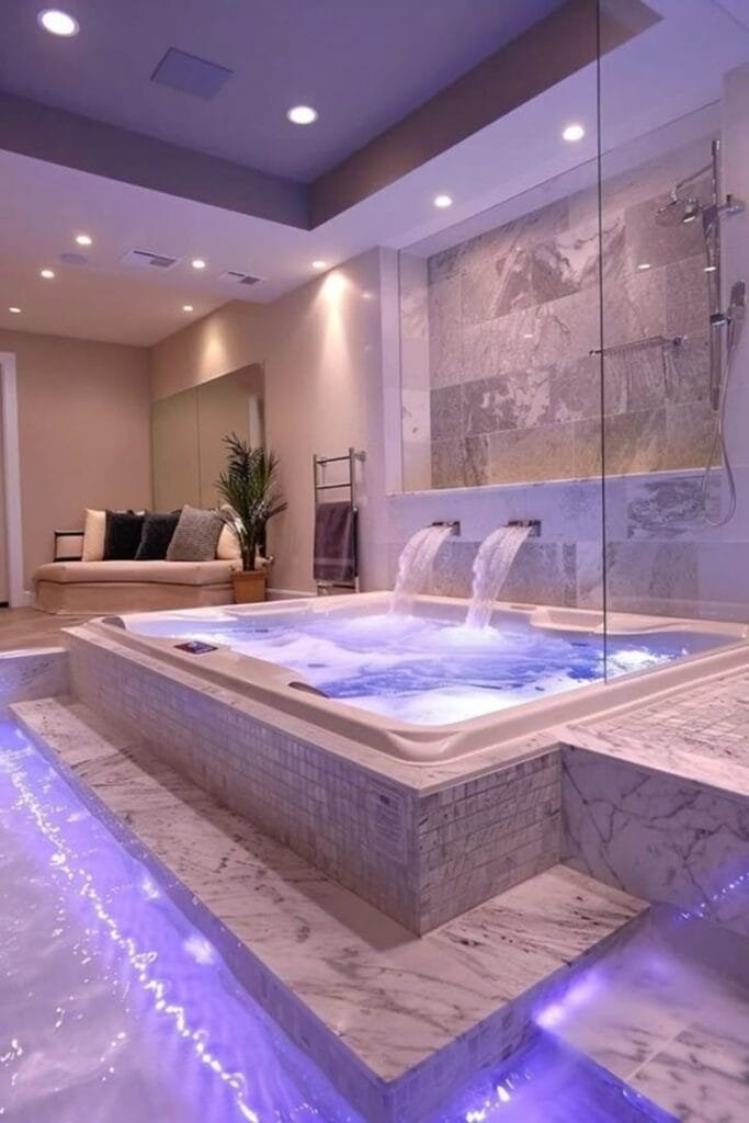 Arabian Ranches Concrete Jacuzzi